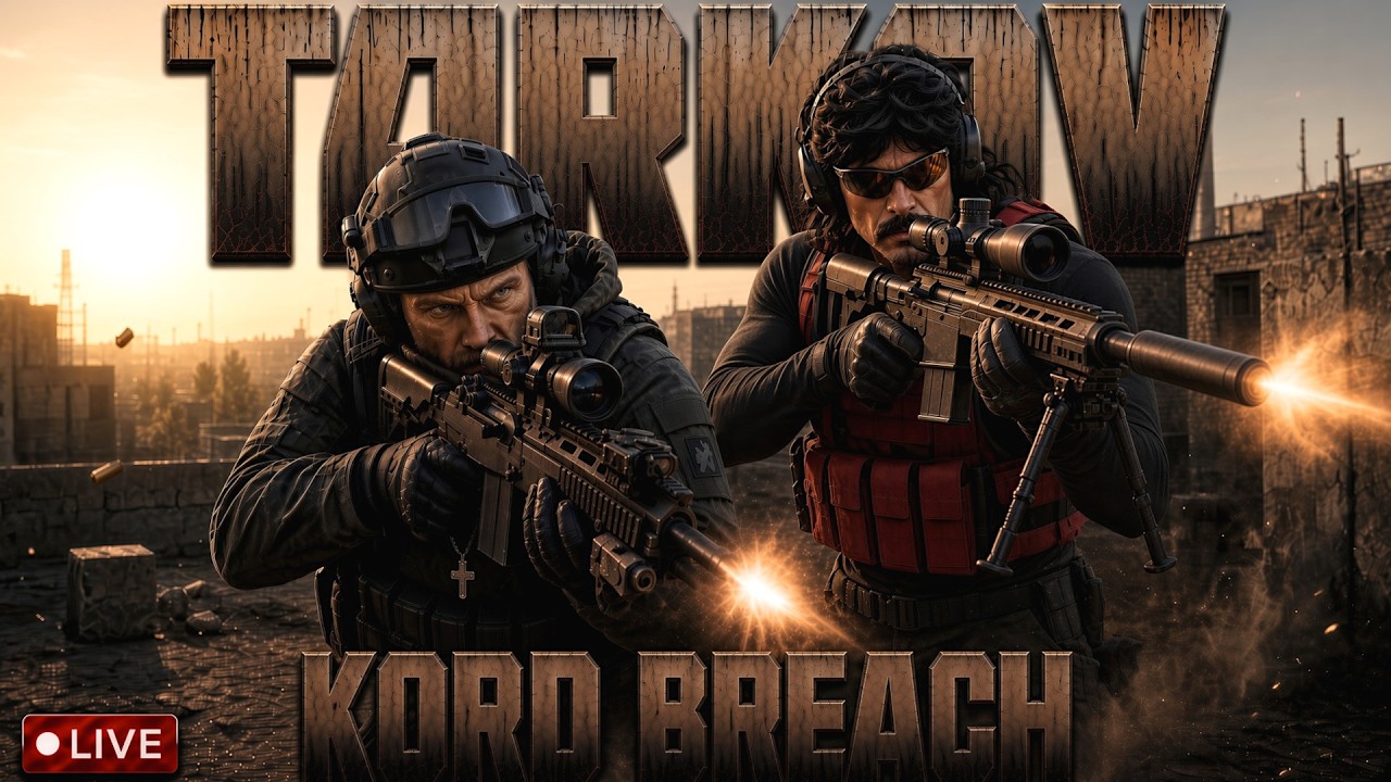 🔴 (LIVE) - VissRespect Escape From Tarkov Kord Breach | LVL 18 - Day 6