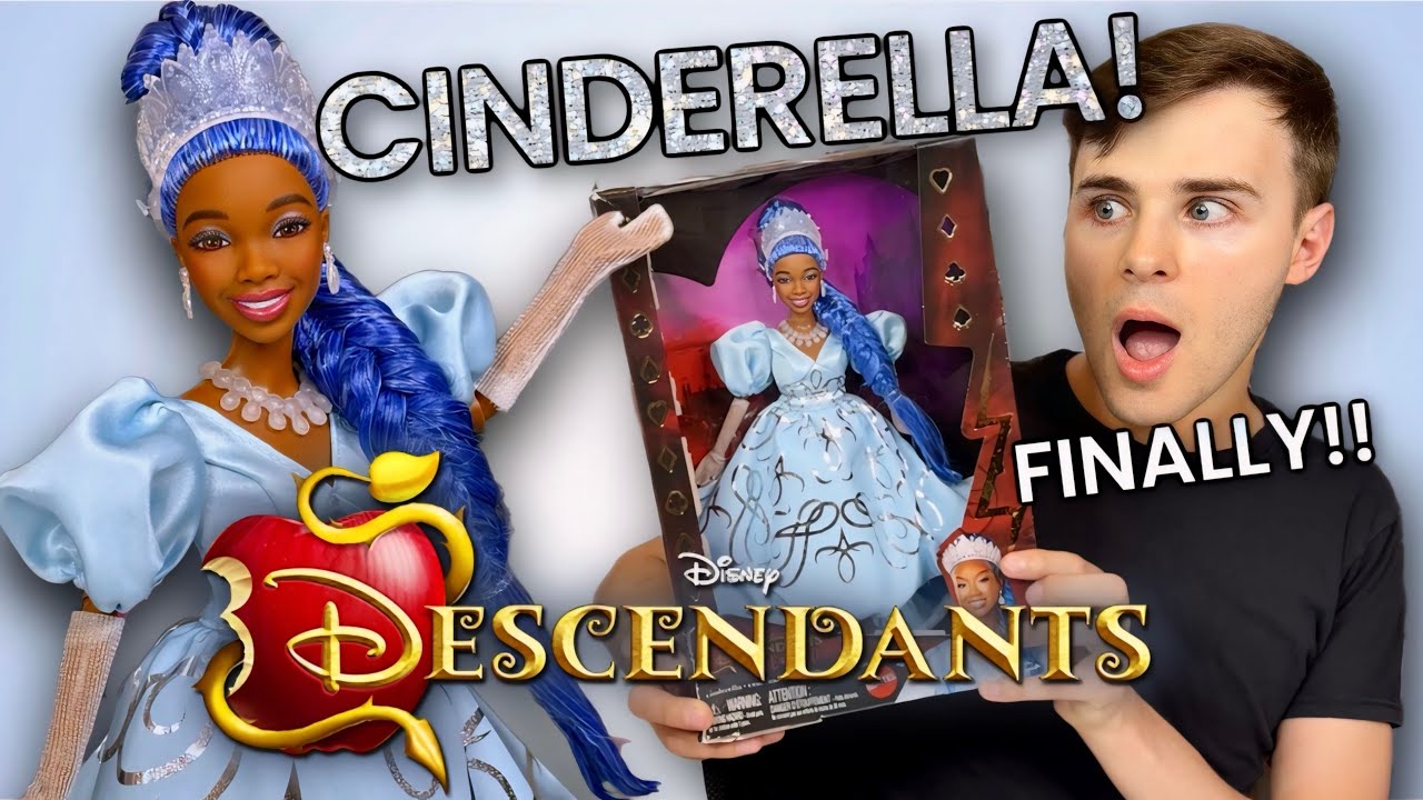 Brandy As CINDERELLA! Disney Descendants NEW DOLL! Unboxing, Review, and Made-to-Move Match!