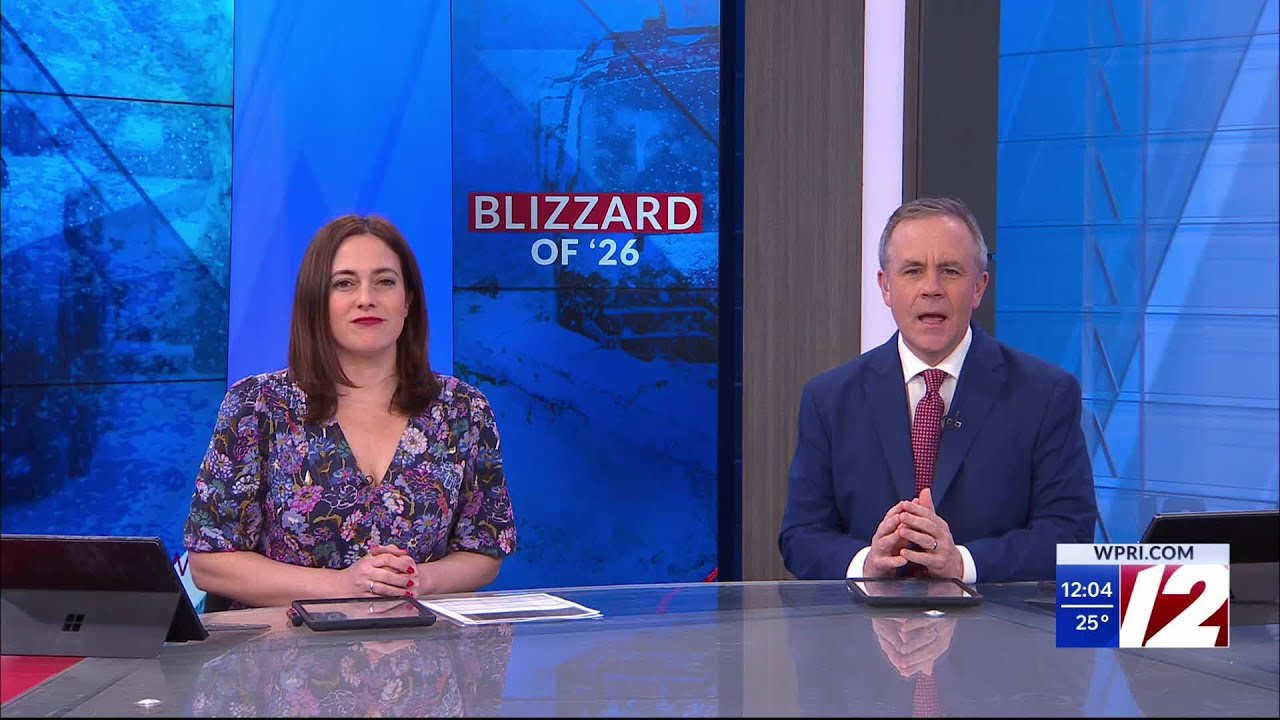 12:05 PM: Live in Cranston | Blizzard of '26