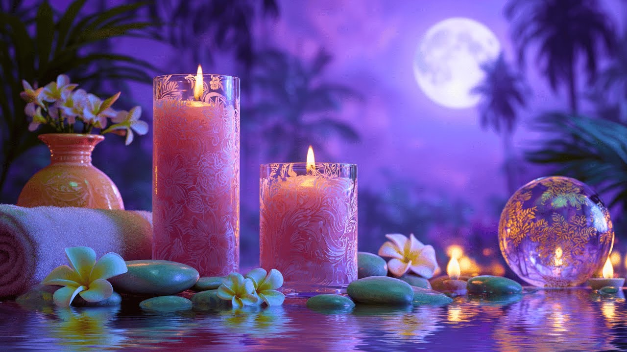 Healing Water & Piano Music 🍃 Relaxing Spa Ambience for Deep Sleep, Stress Relief & Meditation