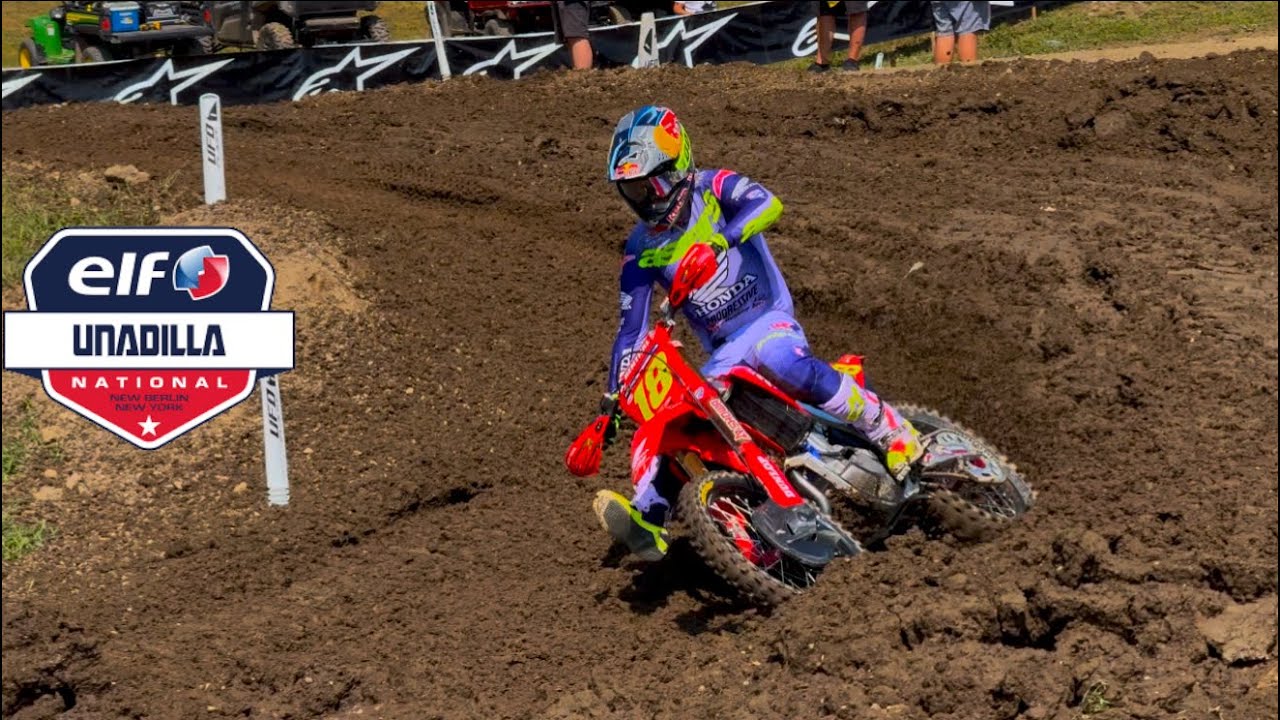 Jett Lawrence Unadilla Qualifying Fast Laps - RAW 