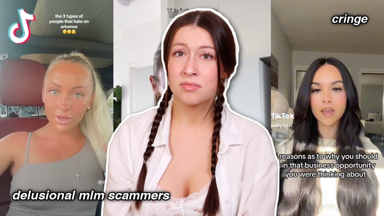 TikTok's WORST MLM Scammers.. PT 2 *MLM HATERS ARE LAZY*