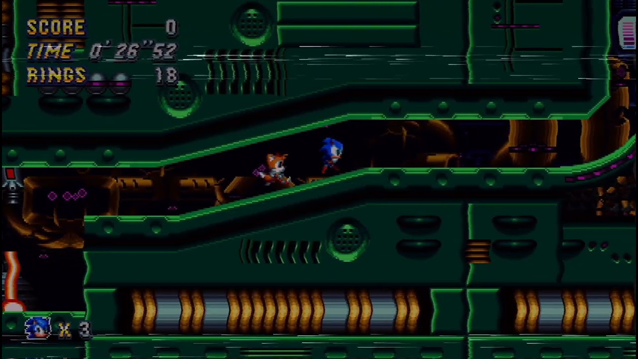 Sonic Mania - Metallic Madness Zone Act 2 (Slowed + Reverb)
