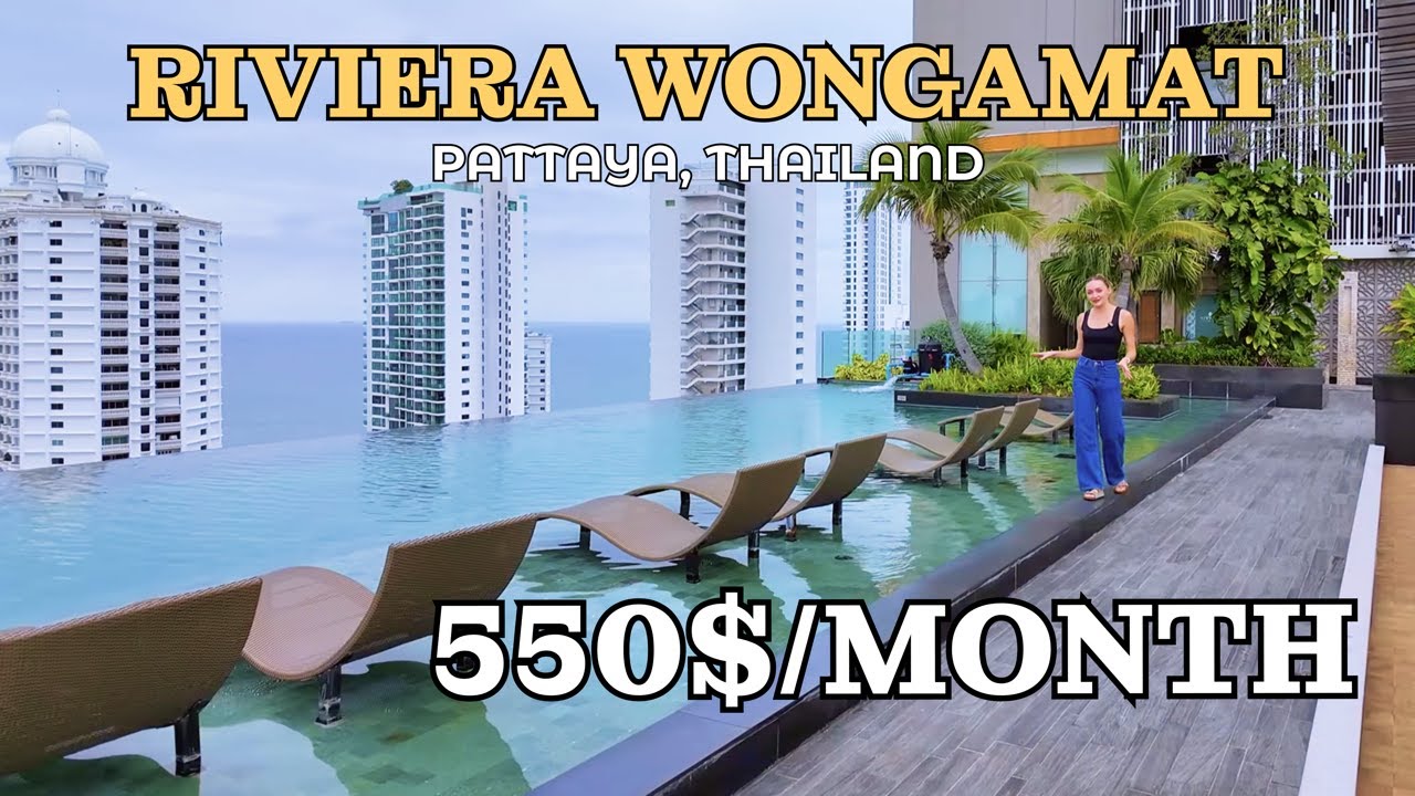 Квартира за 550$ в аренду в Паттайе, Ривьера Вонгамат