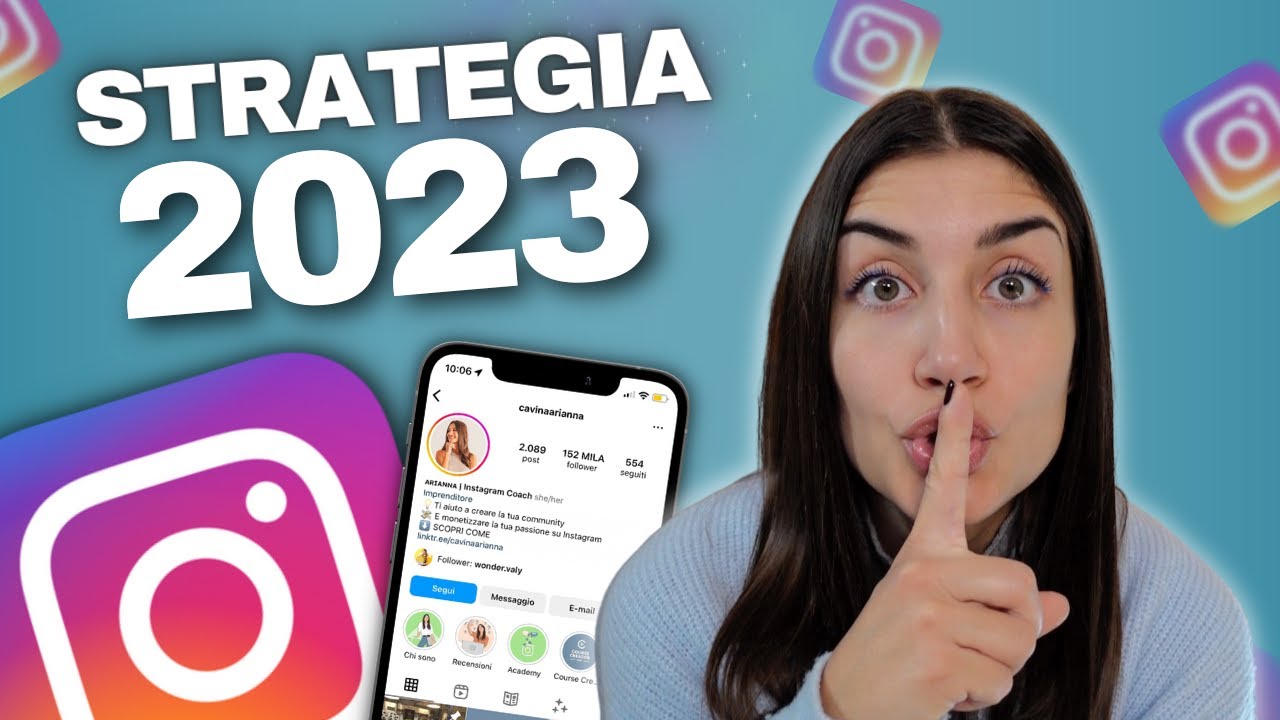 La mia STRATEGIA Instagram Spiegata 2023