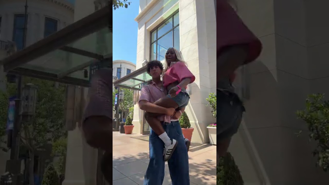 Matching fits, soft vibes, playful energy🫶🏾Lei Lei & Naty got us like 😭🔥 #TikTokLove #Viral #Couple?