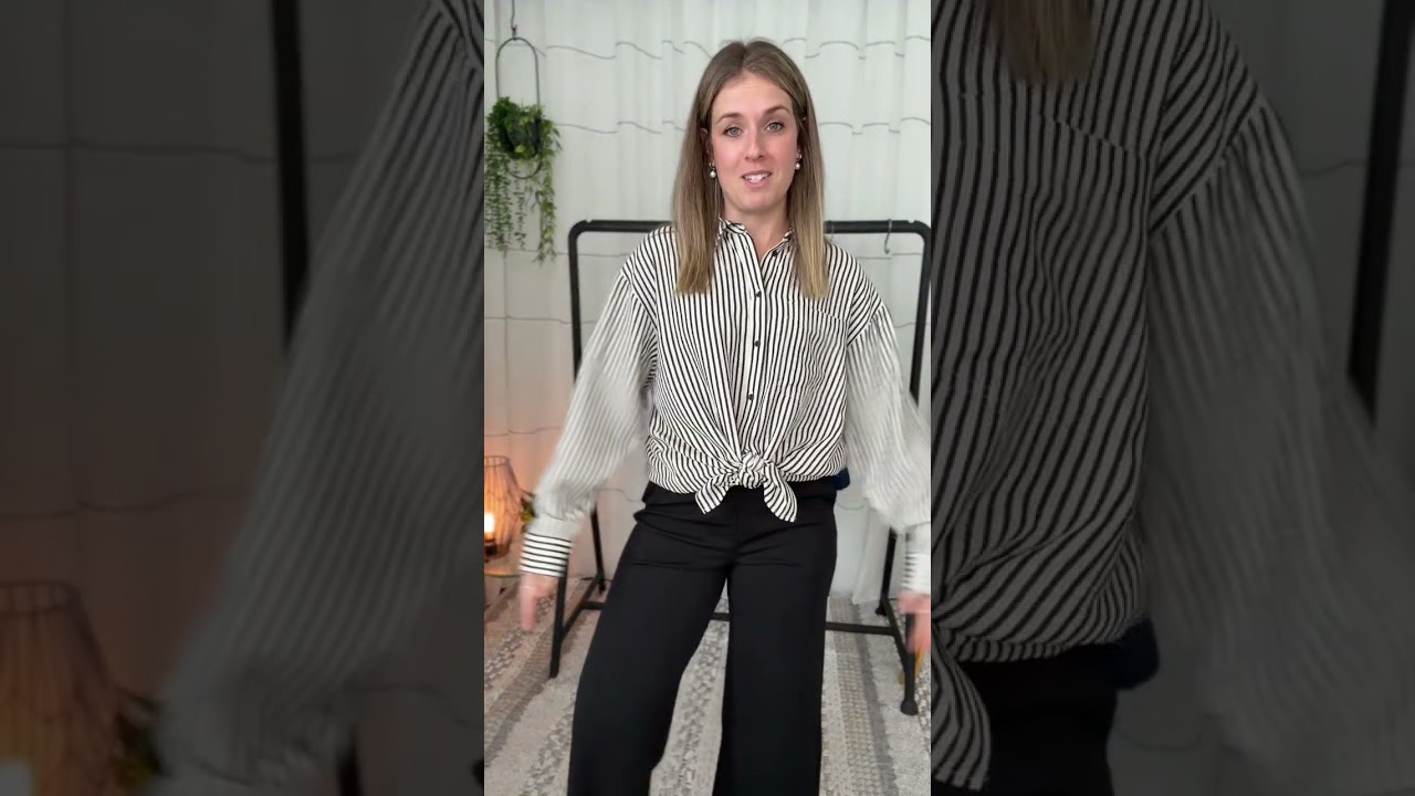 Gère la blouse lignée IChi