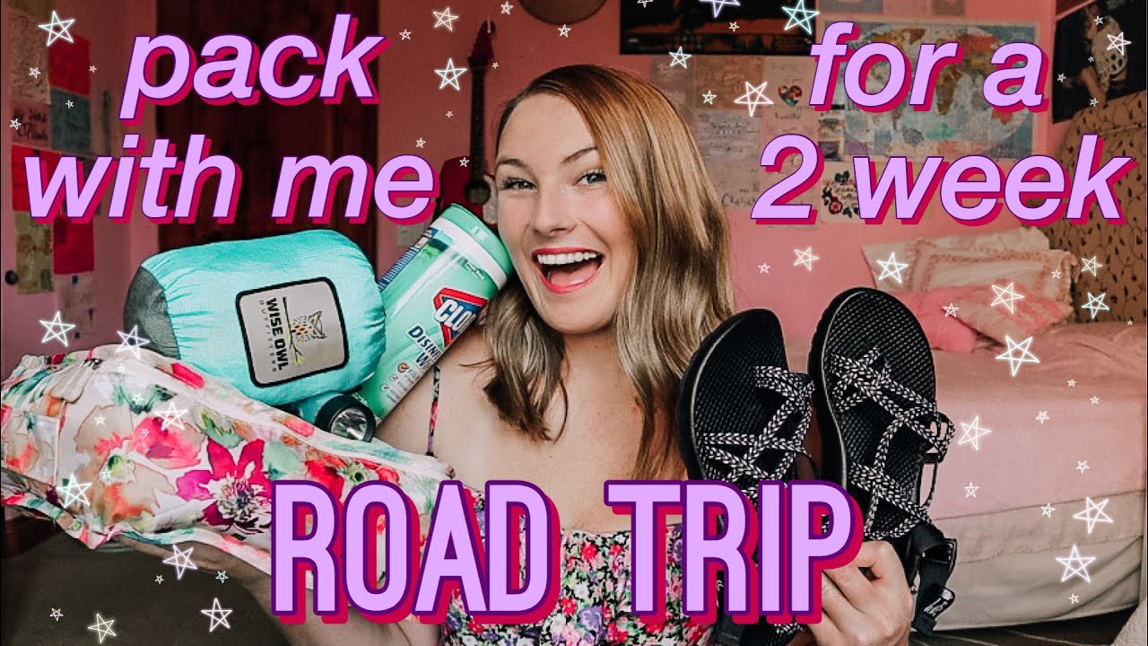 Pack With Me For a 2 Week Road Trip through 7 States! Road Trip Essentials 2020 | Nena Shelby