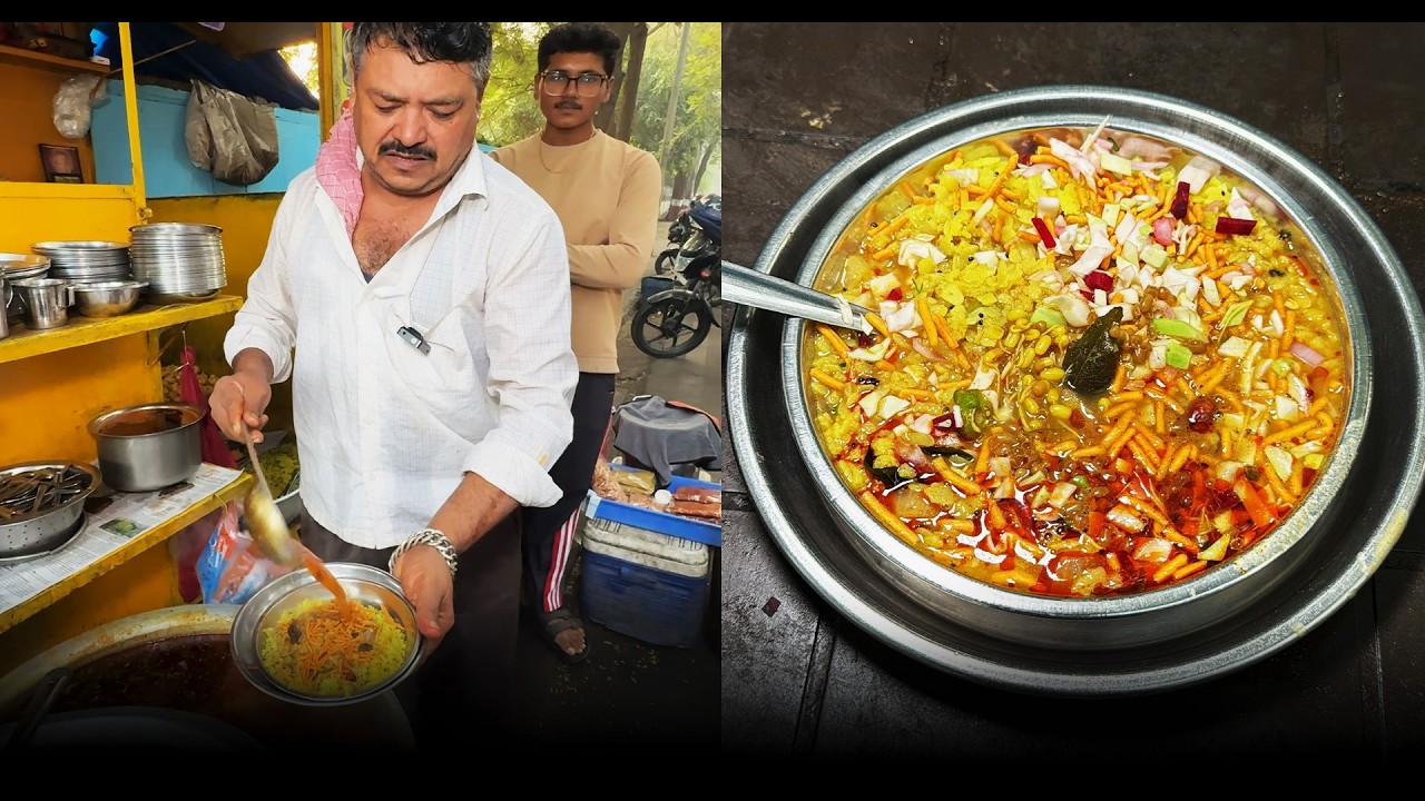 Maharashtrian Style Tari Poha in Surat 😍🔥 | Street Food India