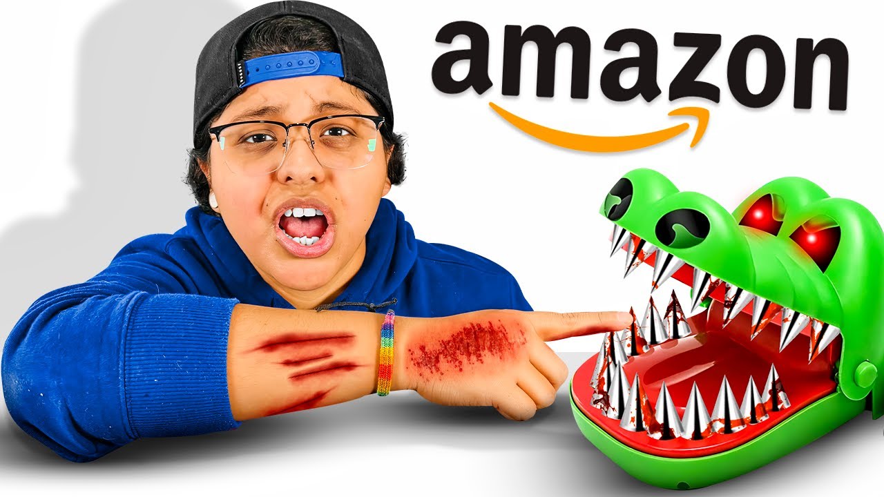 COMPRÉ 100 PRODUCTOS PROHIBIDOS DE AMAZON 😂😰 | Patho