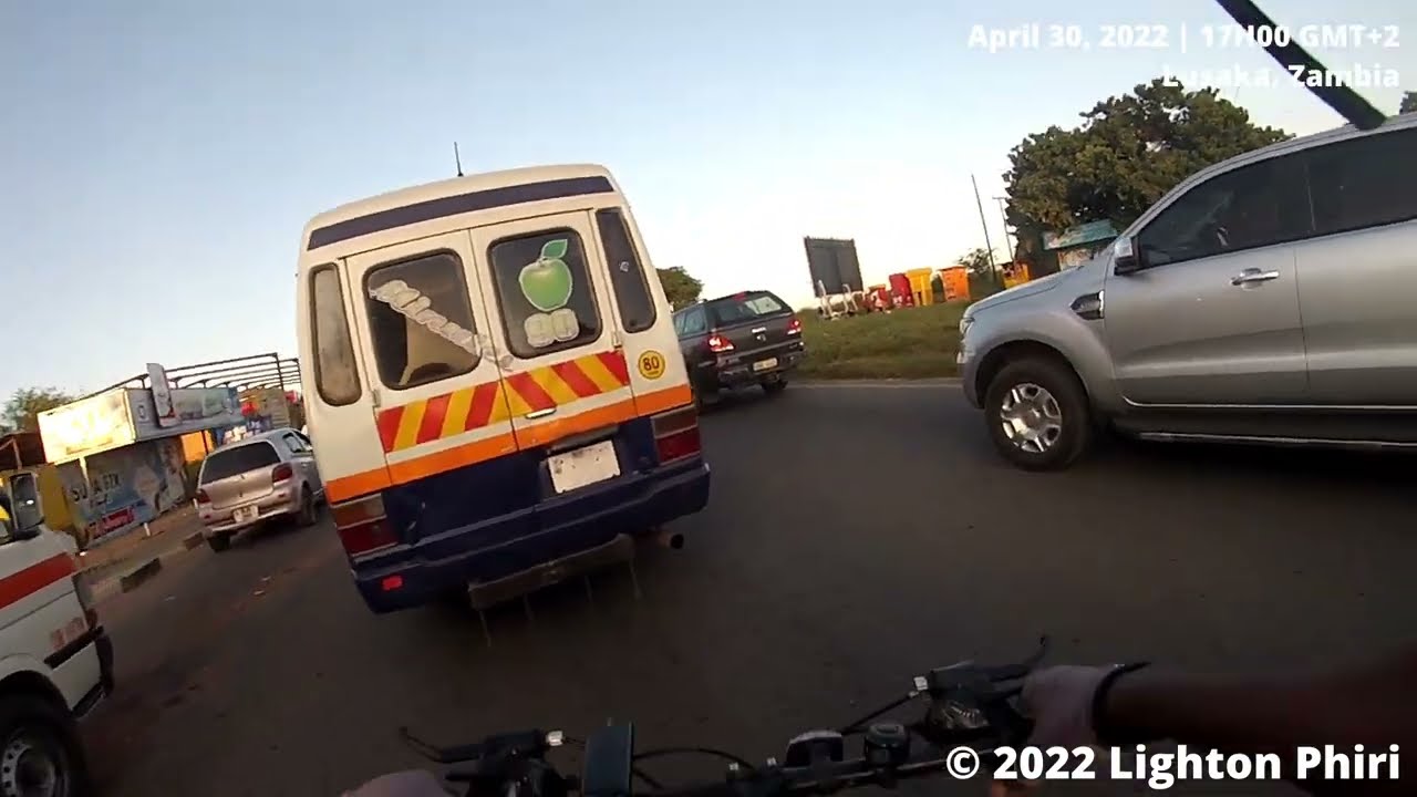 (Trailer) Lusaka, Zambia | Cycling Through Great East Road, From Munali Roundabout | April 2022