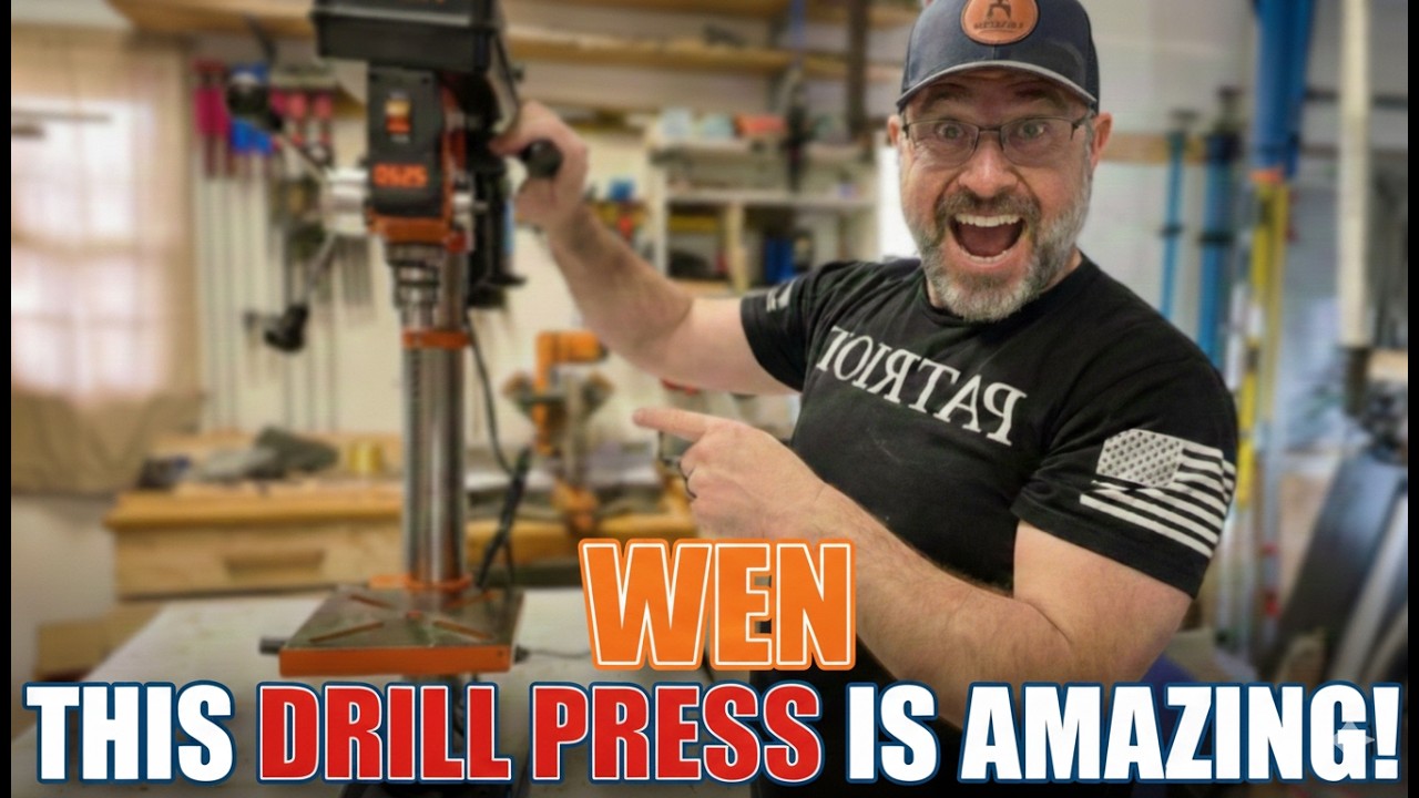 Best Drill Press for the Money! Should you buy for DIY Woodworking!