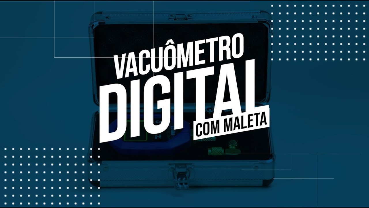 Vacu&ocirc;metro Digital Hiatsu com Maleta VMH-75
