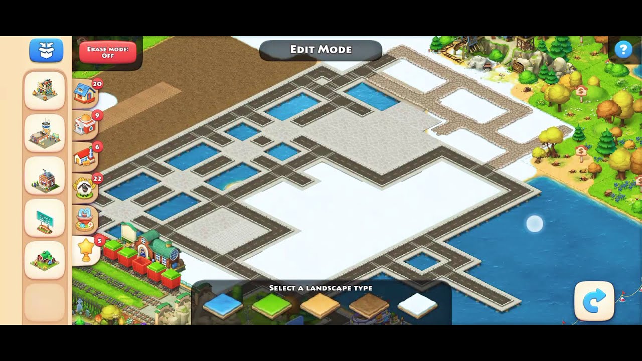 Redecorating Township at level 12