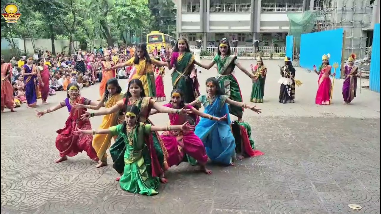 S.H.V.O.V. | Navdurga Dance | Primary Section | Navratri Celebration 2025 