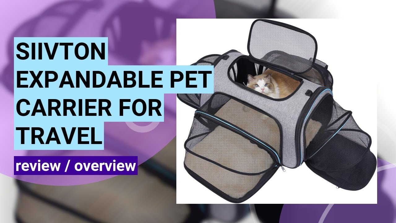 Review: Siivton 4-Way Expandable Pet Carrier - Is It Worth It?