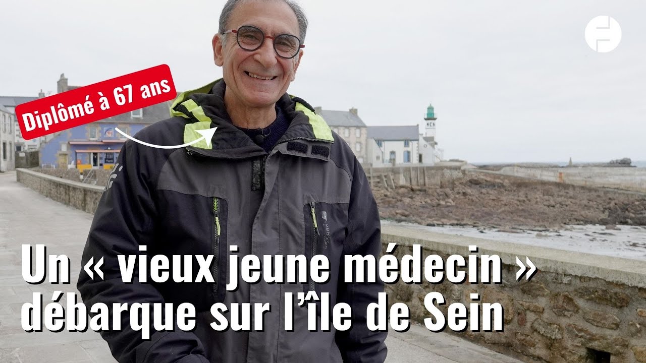 Diplômé à 67 ans, ce médecin s'installe… sur l'île de Sein