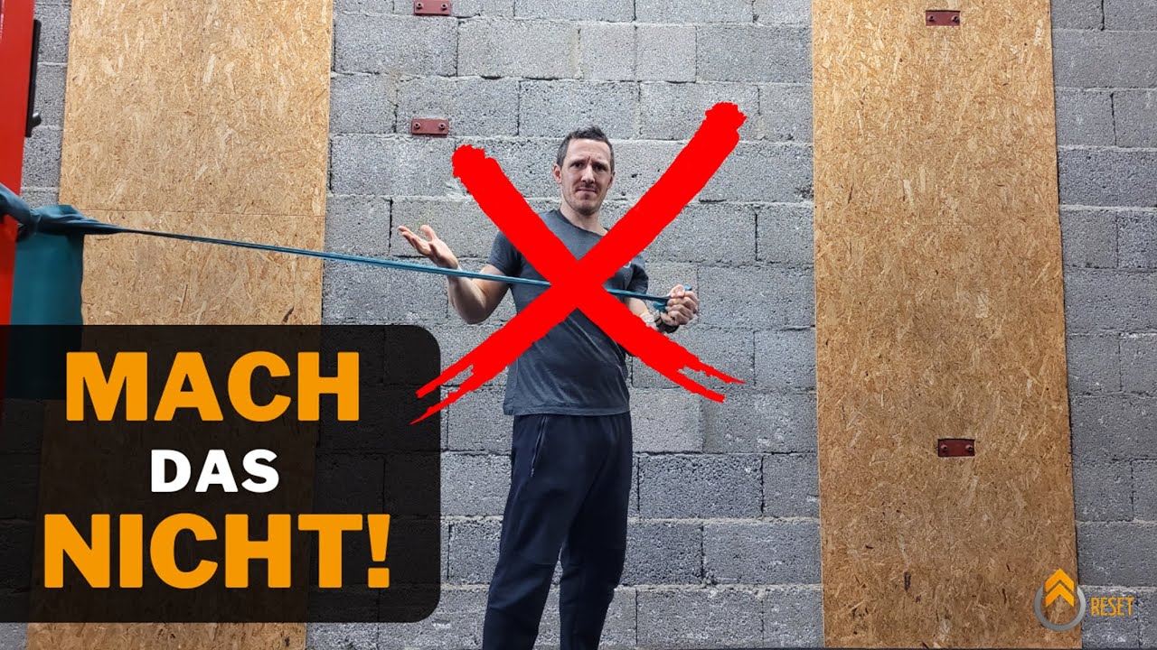 DON'T DO THAT! External rotation = unnecessary exercise?
