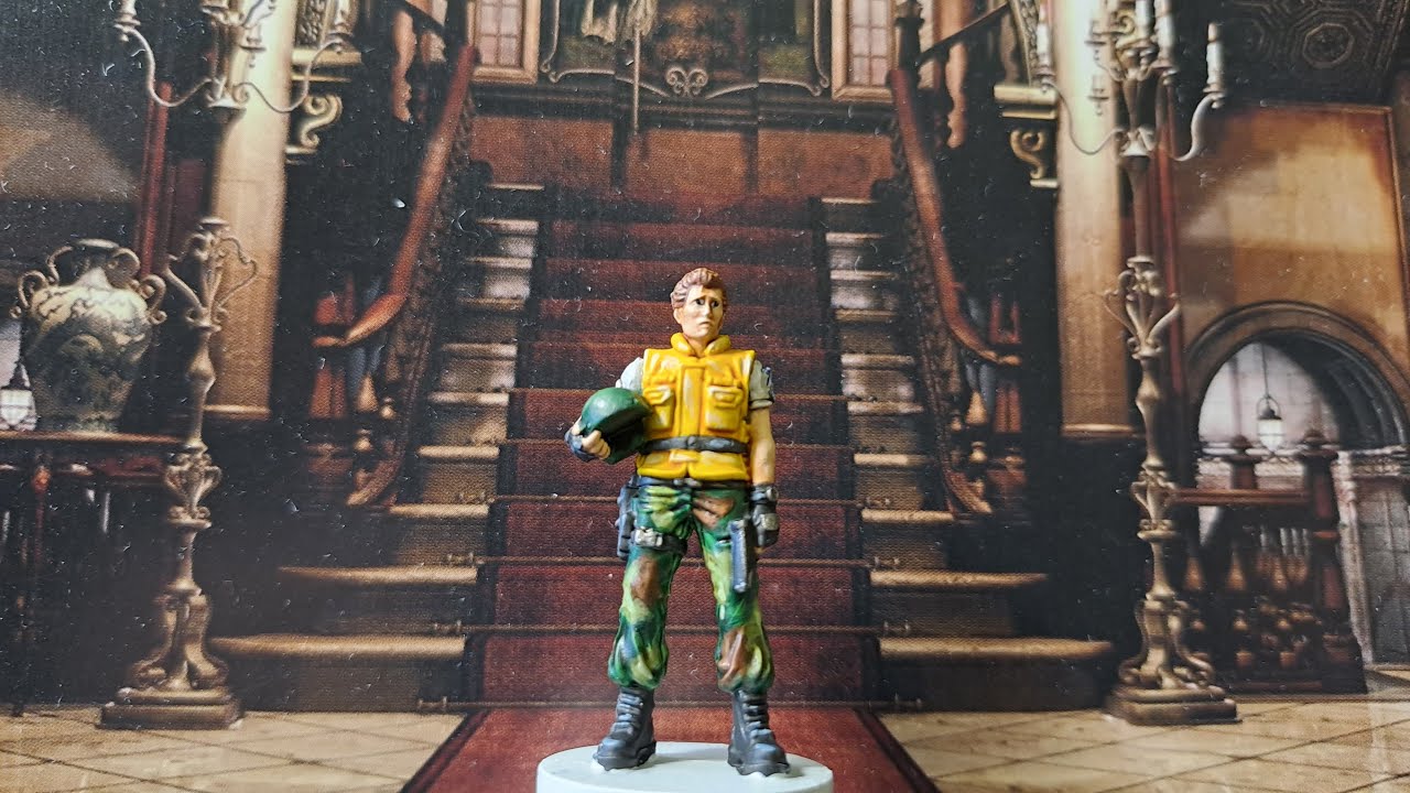 Resident Evil Board Game - Brad Vickers Painting Video