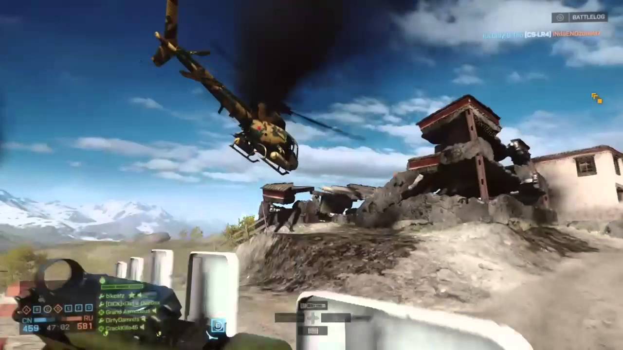 Battlefield 4 Anti Air Mine Golmud Railway Hardcore