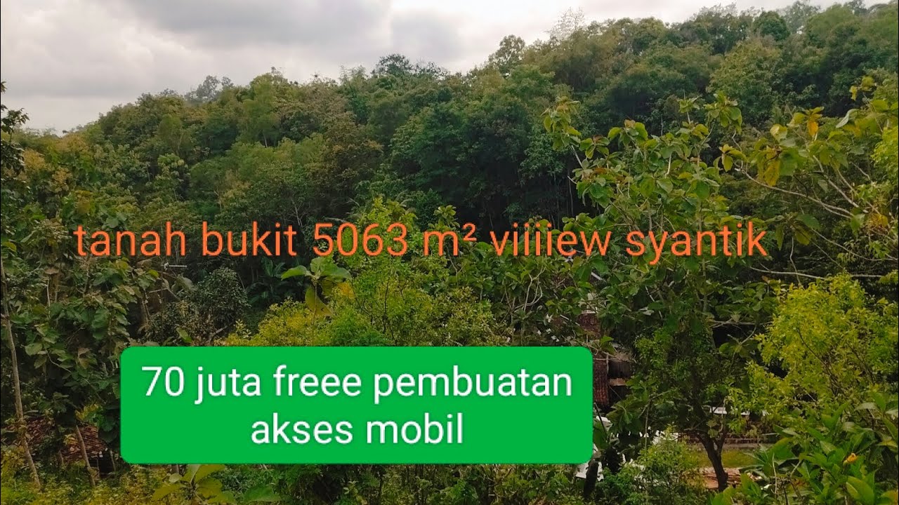 # TANAH BUKIT 5063 m² SHM viiiiew Syantik@YbProperty-v4x 