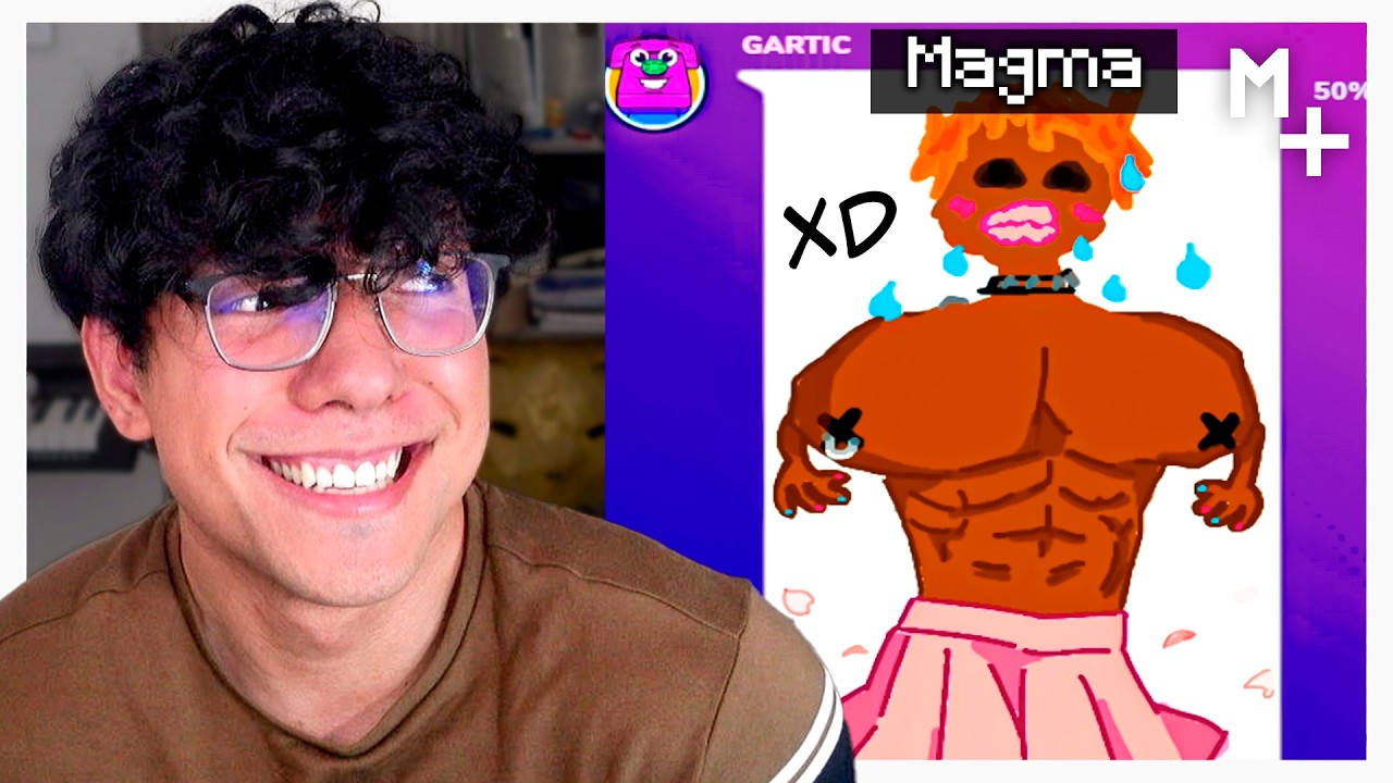 Magma Juega Gartic Phone con Amigos 💀🤣 (sale mal)