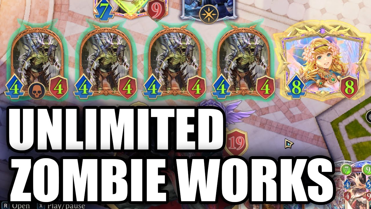 I DISCOVER UNLIMITED ZOMBIE DECK | Shadowverse World's Beyond