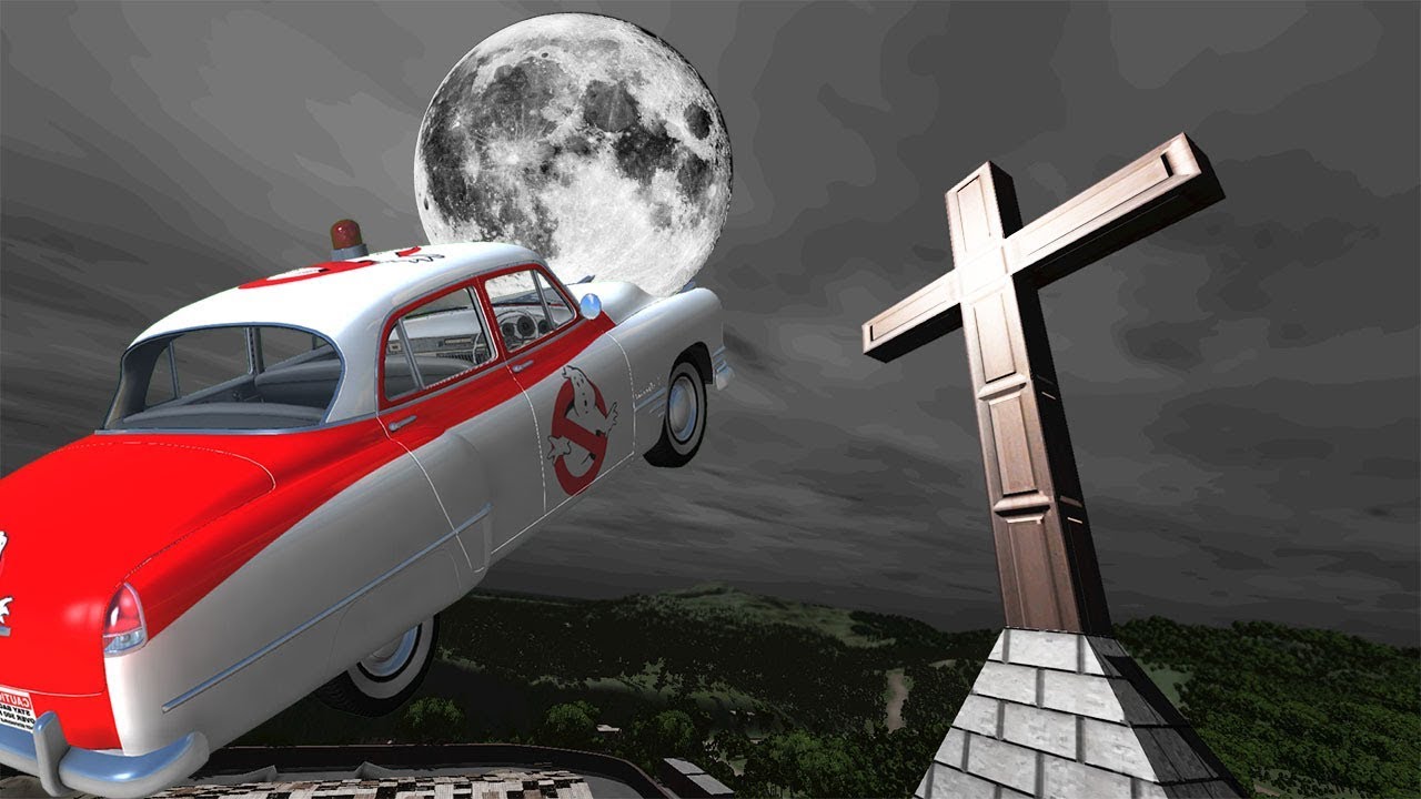 This BeamNG Map is.....HAUNTED?! Crazy Cool Map Mod - BeamNG Drive
