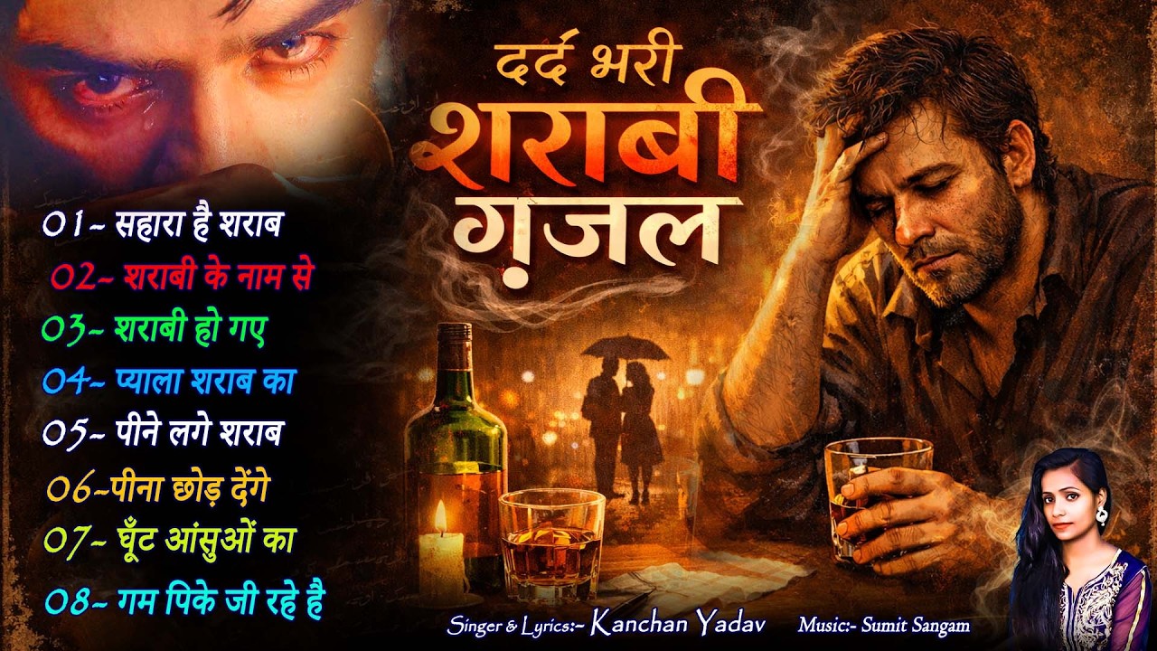 दर्द भरी शराबी ग़ज़ल कंचन यादव😭💔New Heart Touching Sad Songs😭🥀Nonstop Sad Songs💘Gam Bhare Gane Jukebox