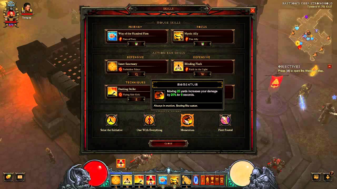 【INVIS】Monk, RoS 2.06 Raimend Set DS only T6 5m30s Solo Clear