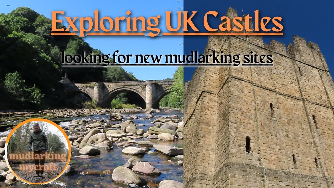 lets explore the castle looking for new mudlarking areas
