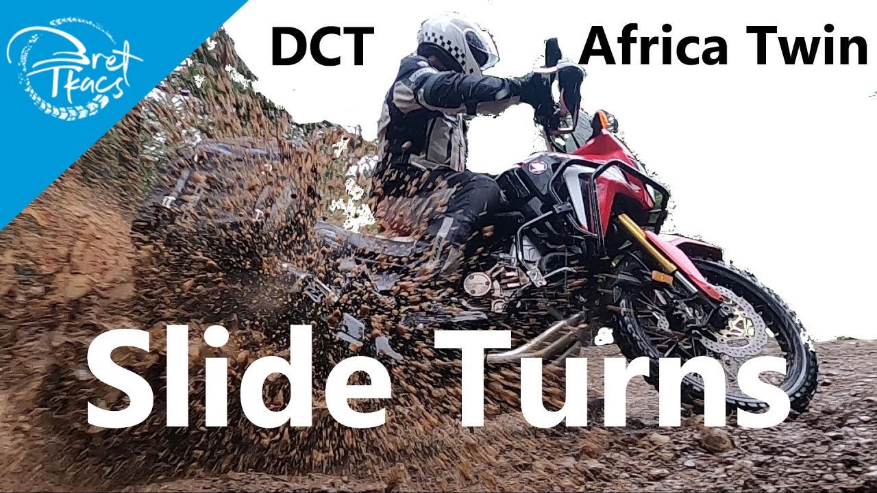 Slide turn, pivot turn, elephant turn  (DCT Africa Twin)