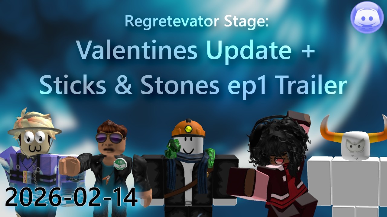 (02/14) Valentines update, sticks and stone trailer - Regretevator Stage