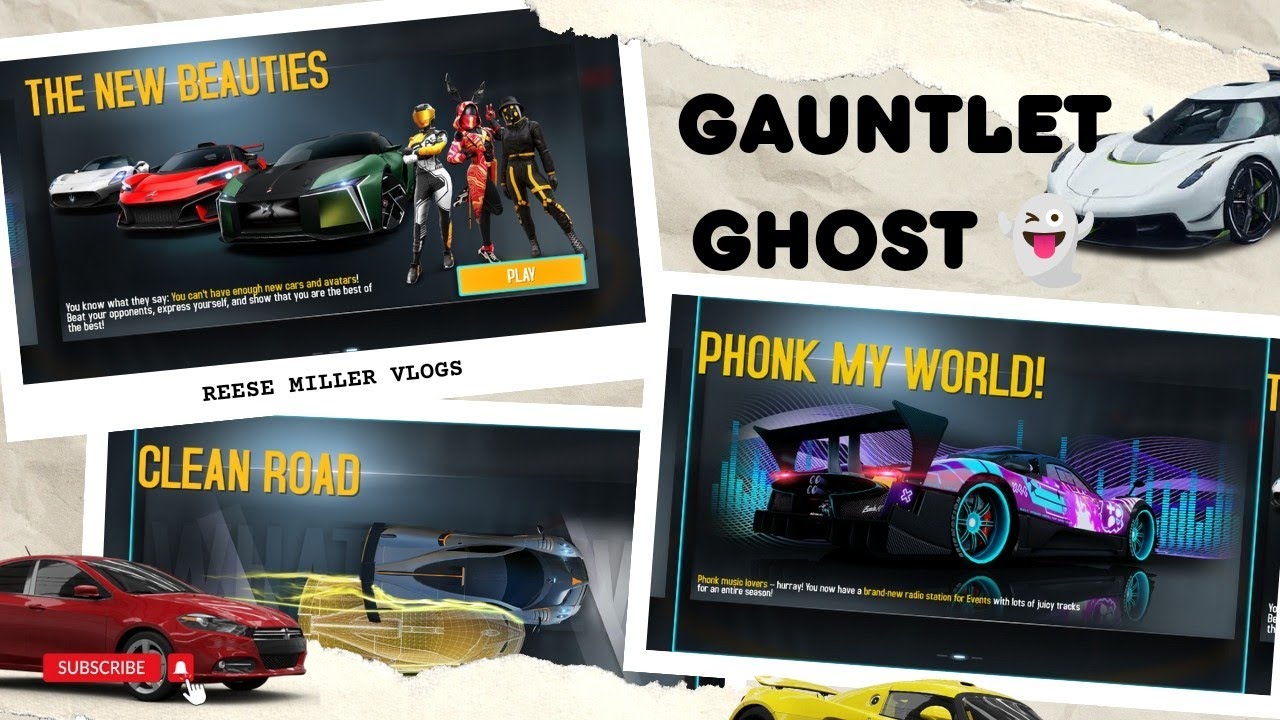 No Ghost 👻 - Gauntlet Challenges ft Asphalt 8