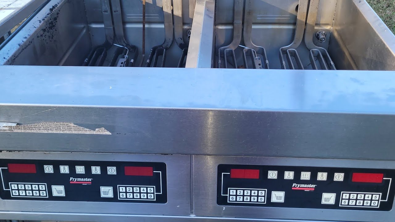 Frymaster Industrial electric fryer model: FMH417BLSC heating element: Removal