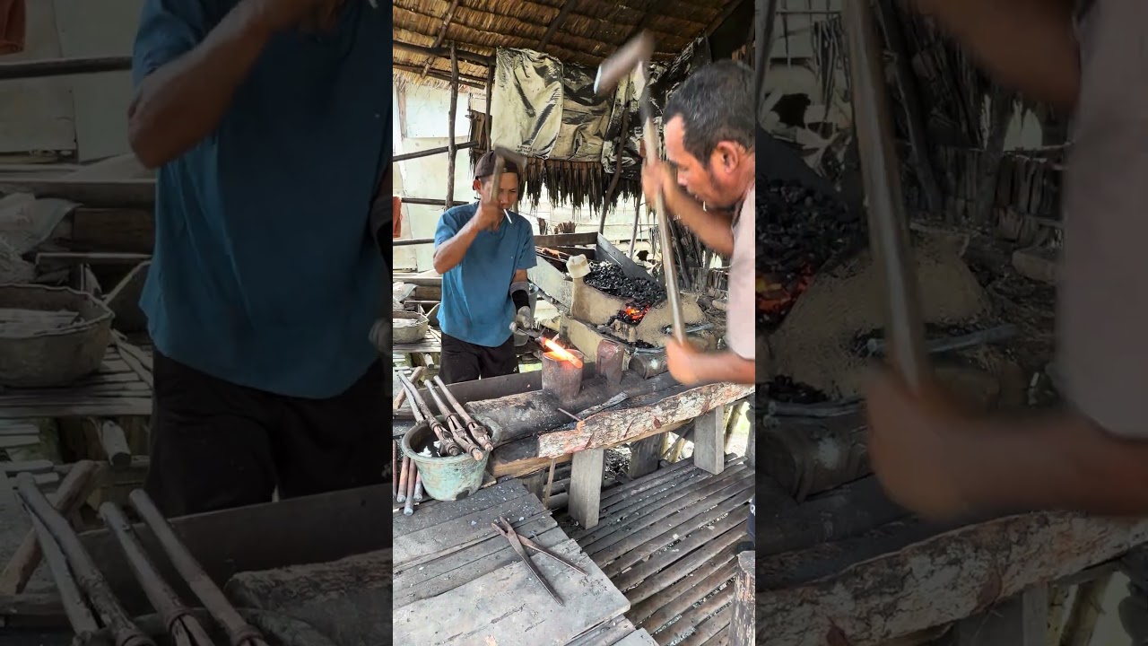 Blacksmith skills #fypシ #viralshorts #blacksmith #blacksmithing
