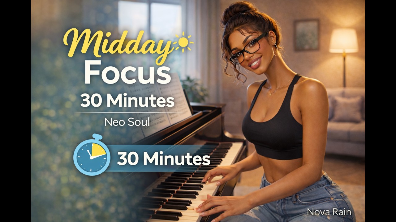 Midday Neo Soul Flow – 30 Minutes ☀️ Chill R&B for Work & Study | Nova Rain