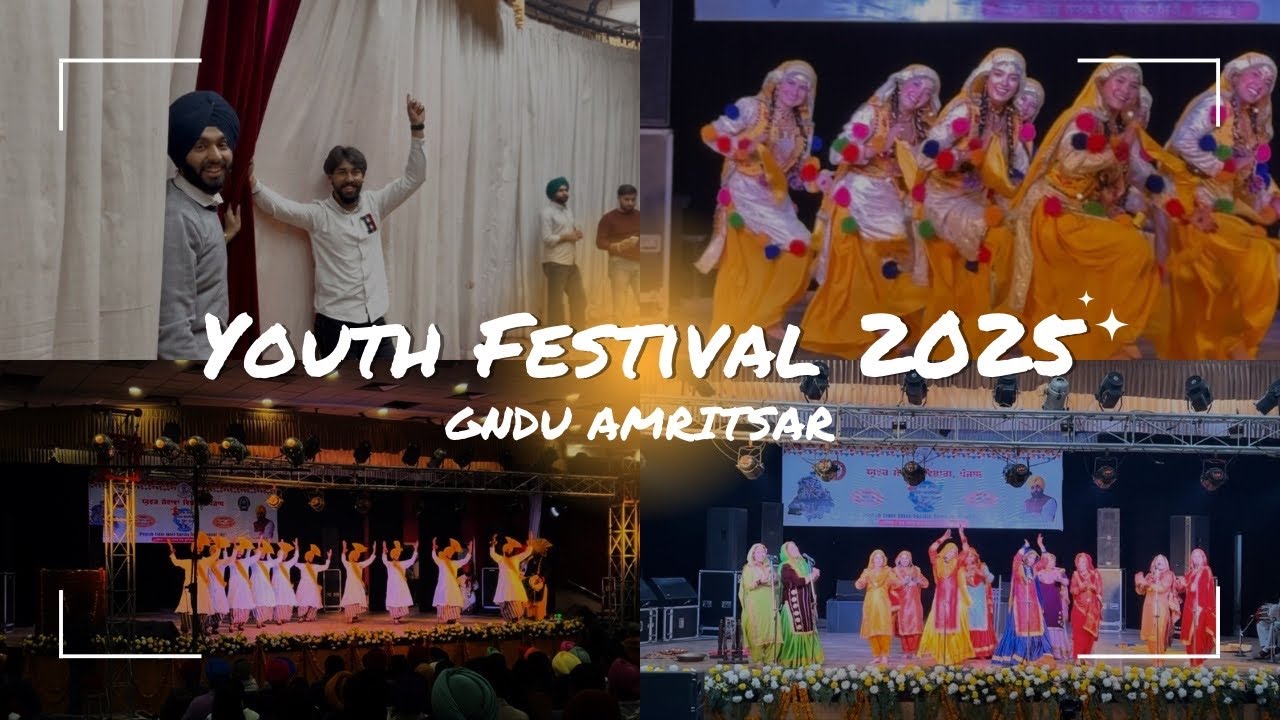 Youth Festival 2025|| Intervarsity || Winners || Chitkara University ❤️ || Vlog