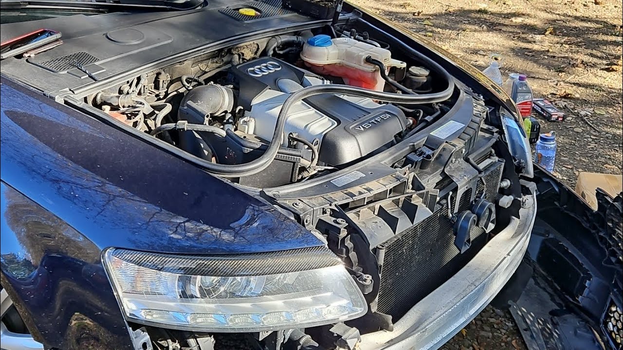 Oil change on a Supercharged 2011 Audi C6(.5) A6 3.0
