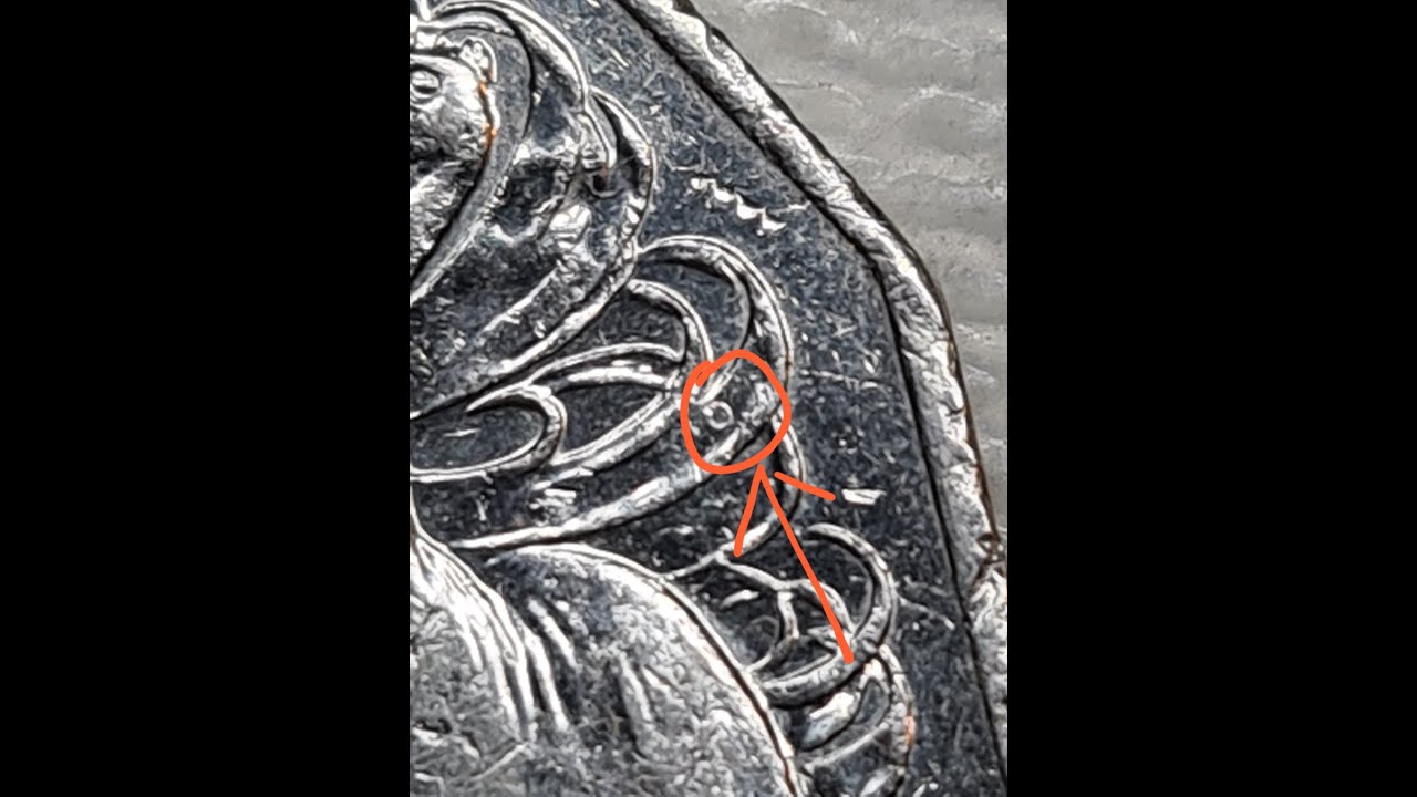 TCH-50 Cent 2012 Bubble Error Coin