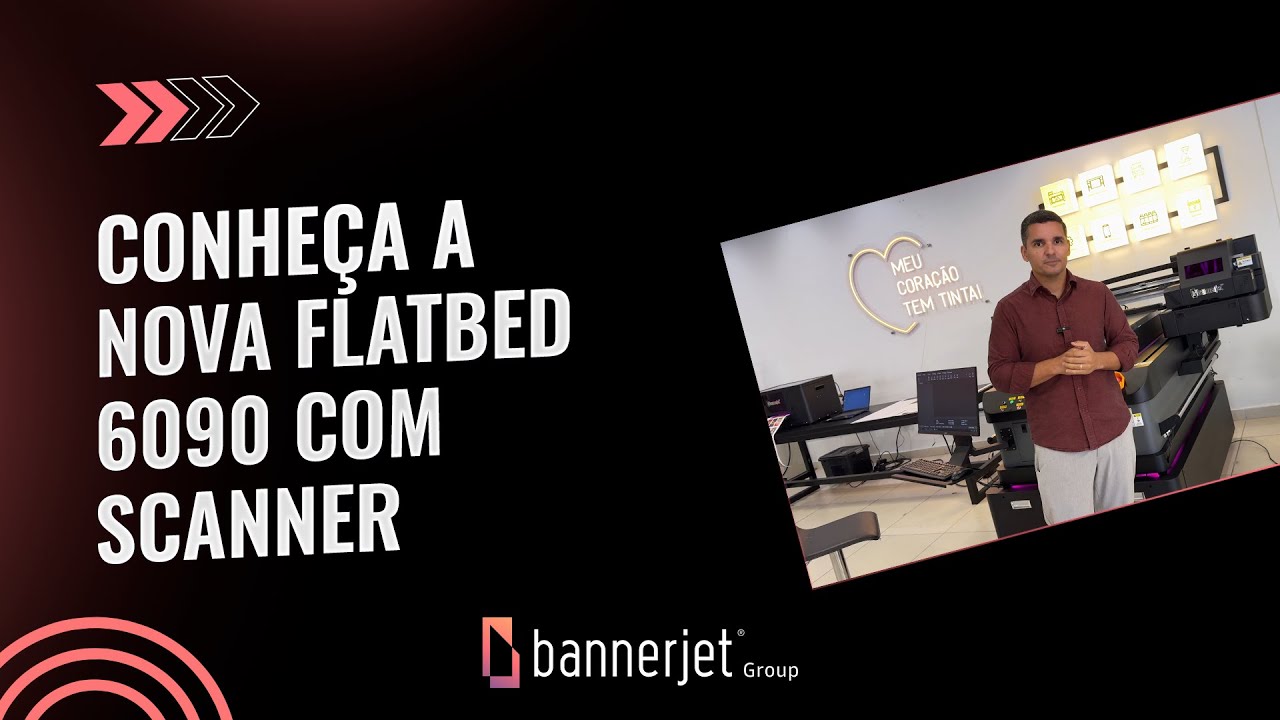 CONHE&Ccedil;A A NOVA FLATBED 6090 COM SCANNER