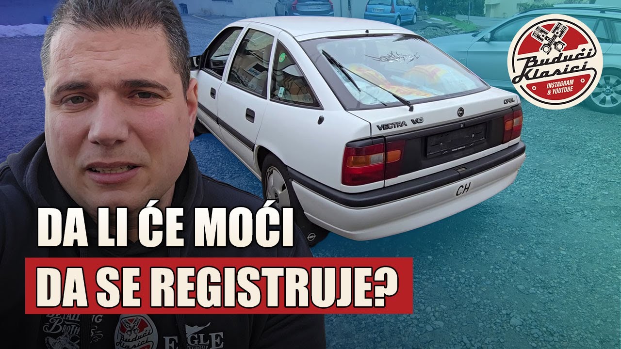Vozimo Vectru na carinu! Opel Vectra V6 2.5 Part 2