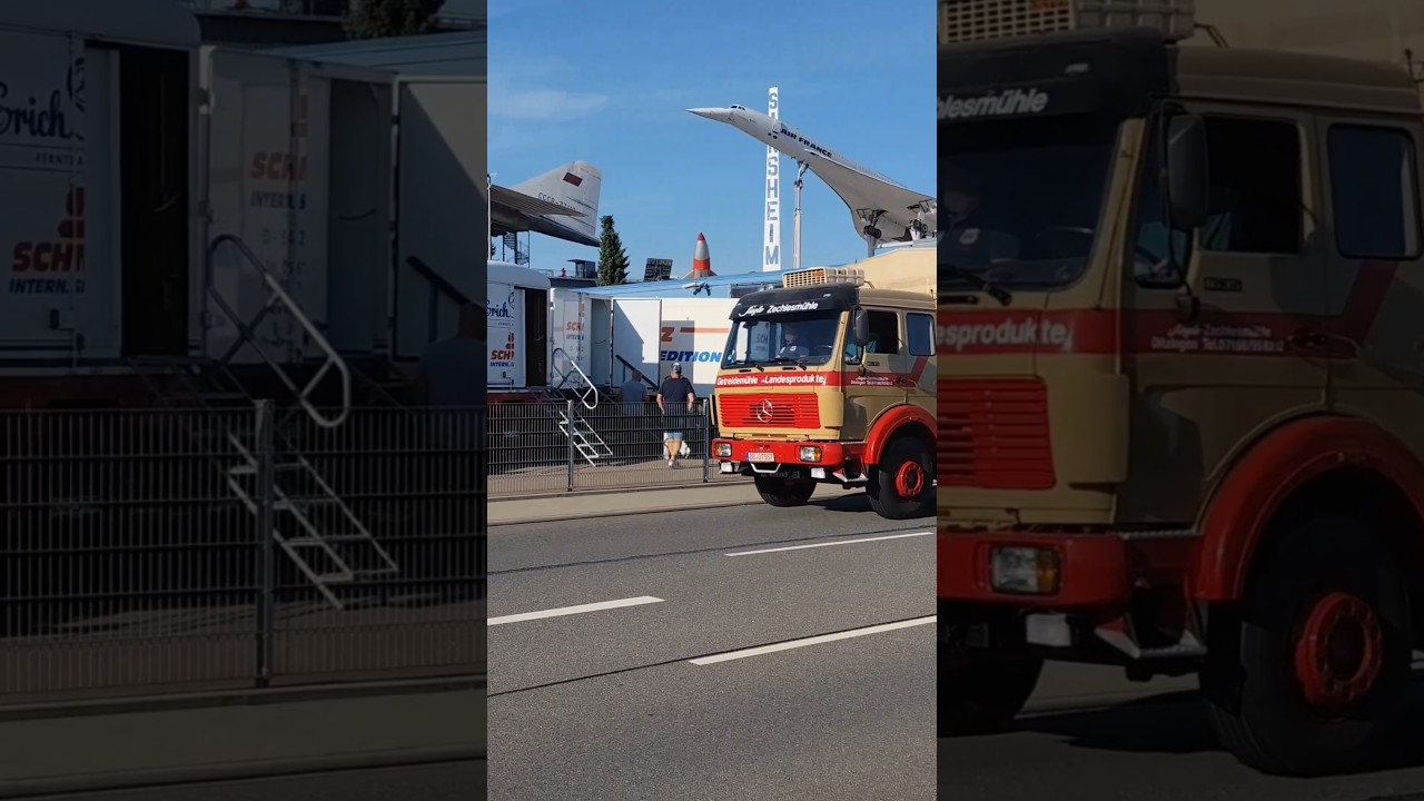 Mercedes Benz NG 1635 S&uuml;ddeutsches Treffen Historischer Nutzfahrzeuge @ Sinsheim 20.9.2025