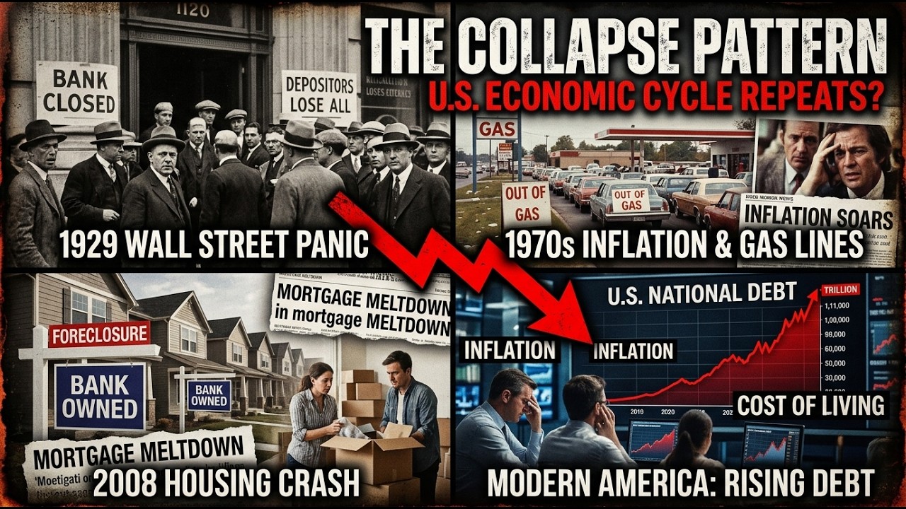 1929, 2008, and Now: The Collapse Pattern America Keeps Ignoring
