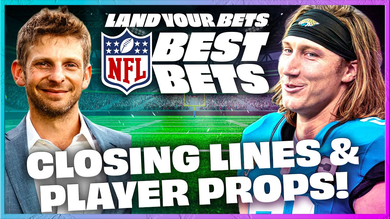 NFL Best Bets Wild Card Sunday | Closing Lines & Player Props | Sunday January 11 | Land Your Bets