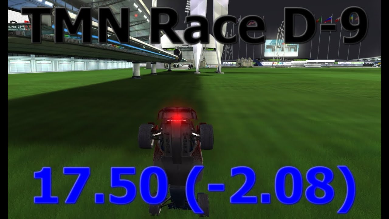 [TAS] Trackmania D9-Race 17.50 (-2.08)