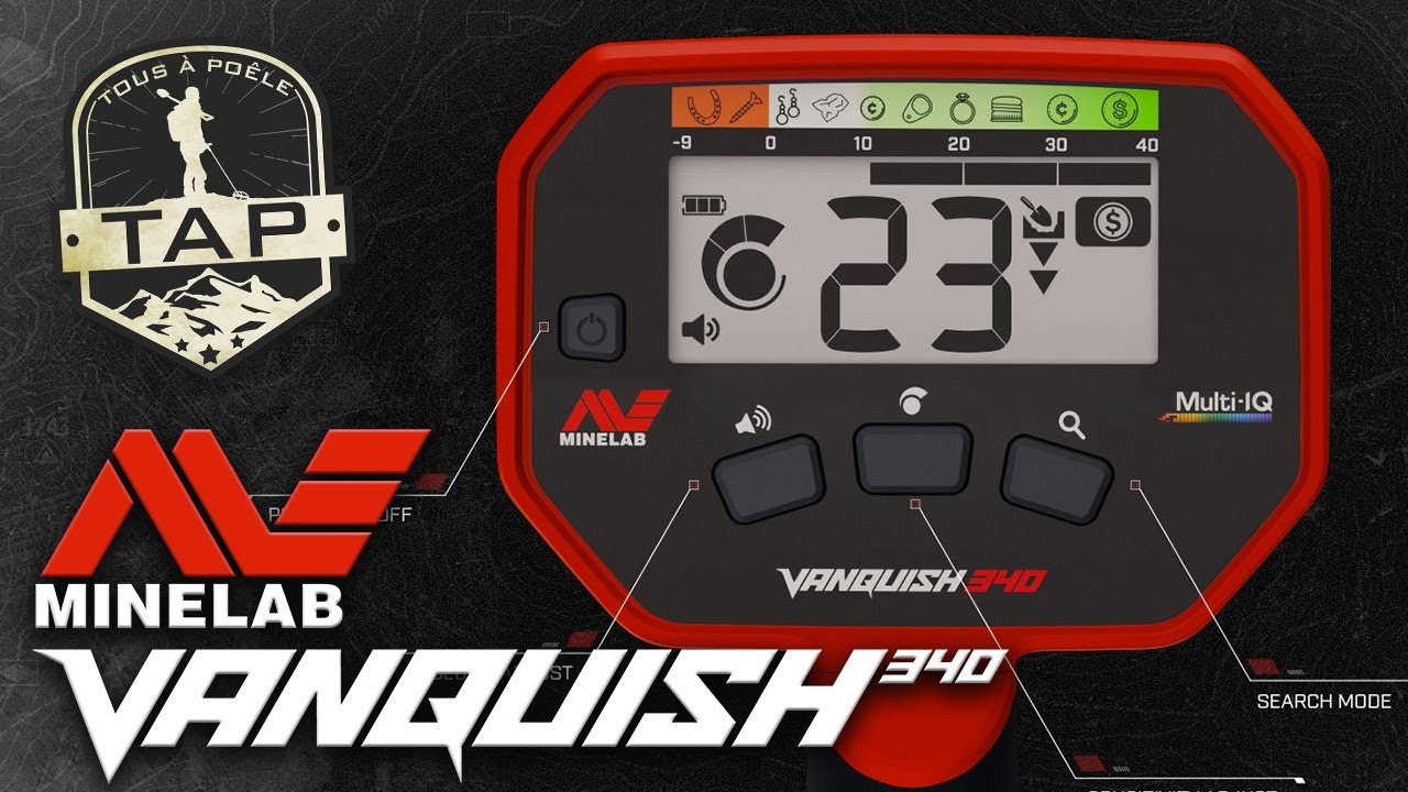Détection avec le Minelab Vanquish 340 #SortieDétection #69
