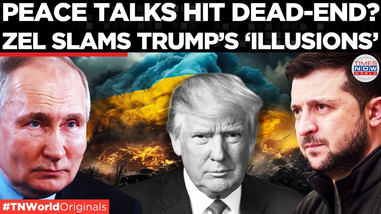 PEACE TALKS HIT DEAD END? Zelensky Rejects Trump Pressure for Rapid Ukraine-Only Concessions