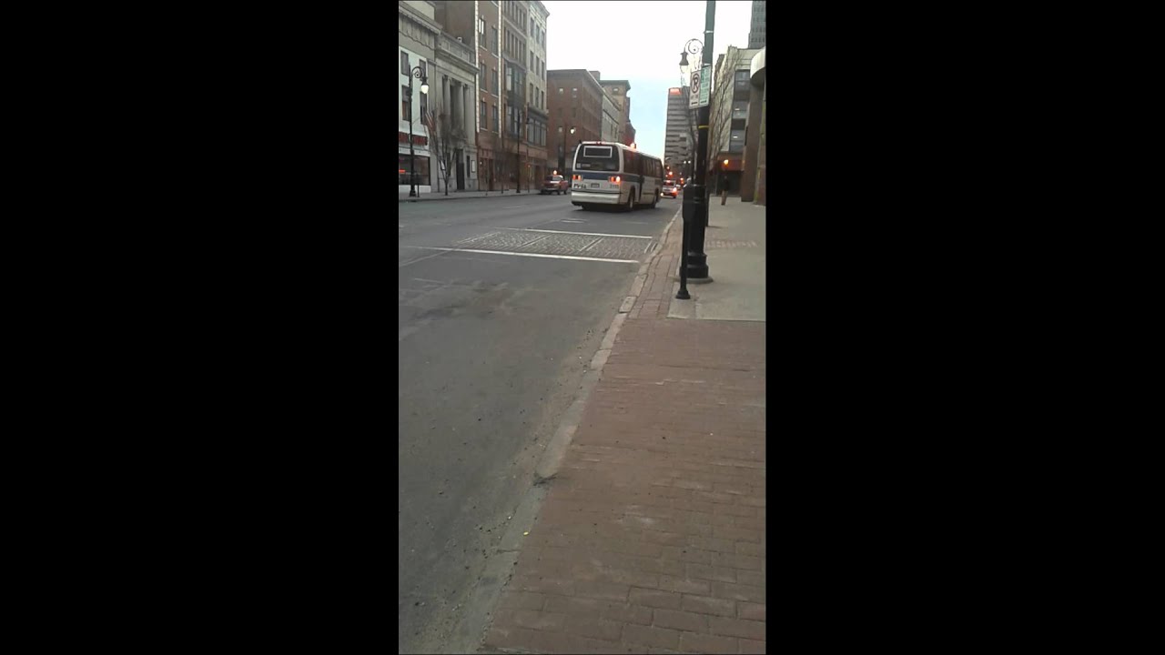 PVTA RTS buses on Main Street