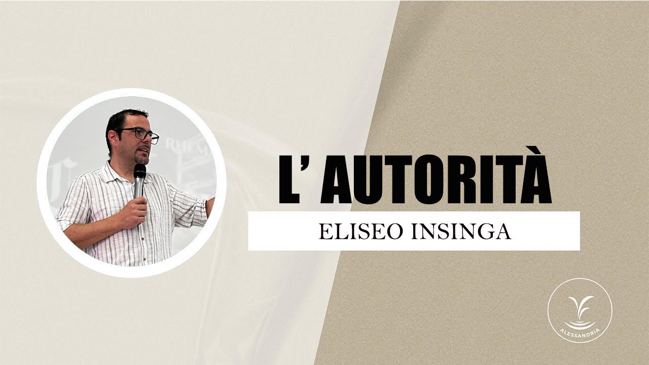 07/12 - L'autorità - Eliseo Insinga - SDV AL
